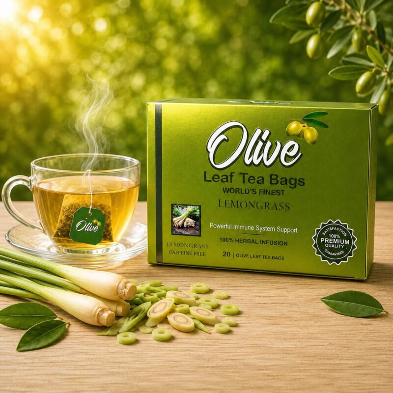 Lemongrass & Olive Leaf Tea