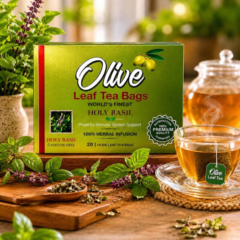 Holy Basil & Olive Leaf Tea
