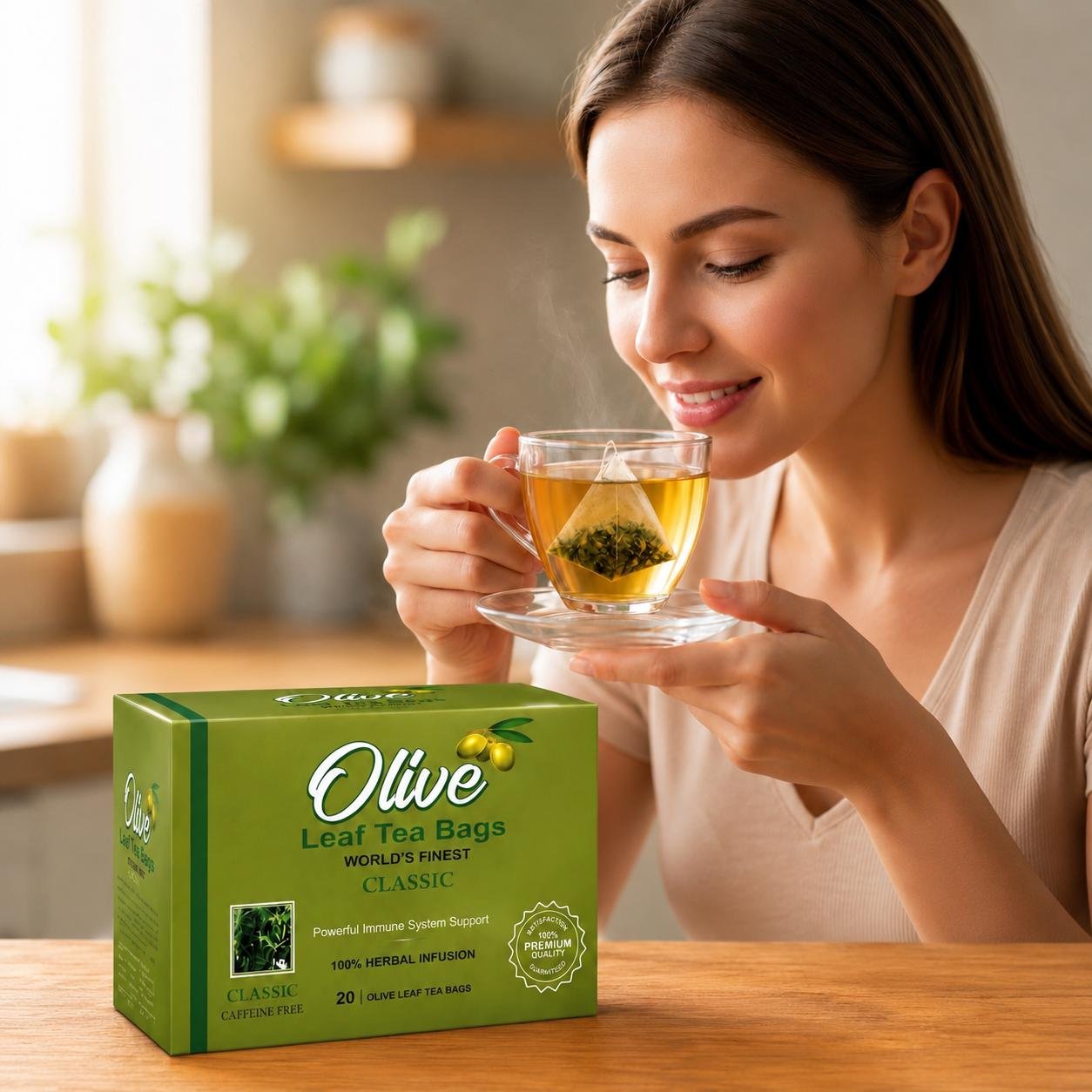Classic Olive Leaf Tea - Image 3